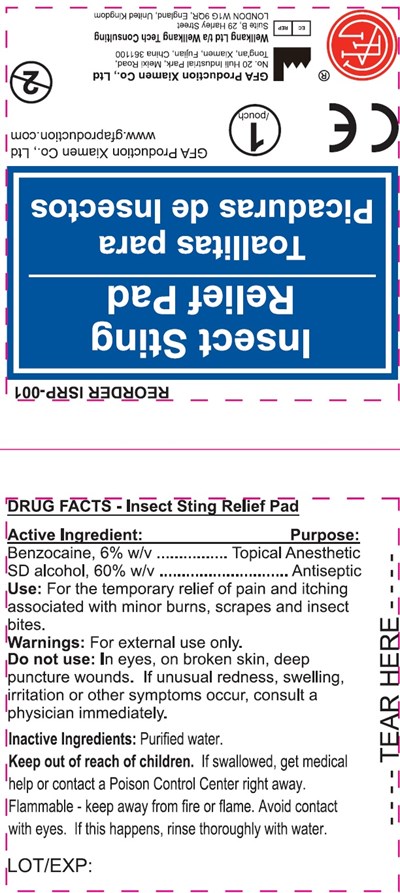 Insectstingreliefpad (Insect Sting Relief Pad)